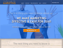 Tablet Screenshot of outsourcedmarketing.ca